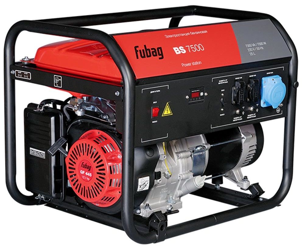 Бензиновый генератор  Fubag BS 7500 фото#4