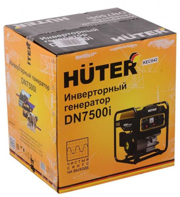 Бензиновый генератор Huter DN7500i фото#11