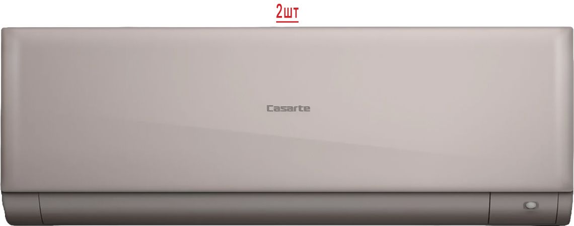 Мульти сплит-система Casarte Eletto 2U50CM1/R3/CAS25CX1/R3-G*2 фото#2