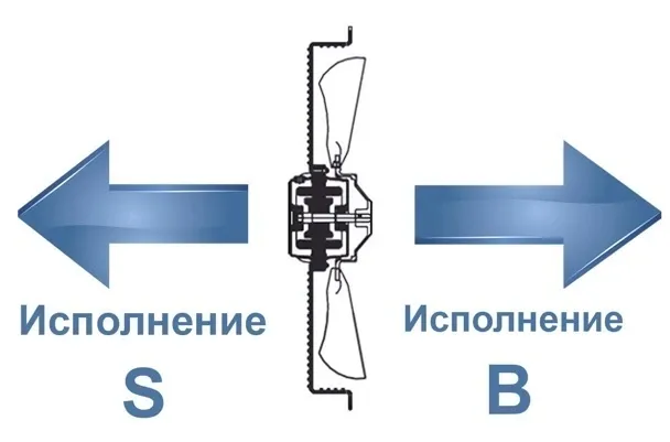 Вентилятор промышленный осевой WEIGUANG YWF-4-D-630-S-180/75-B1 фото#4