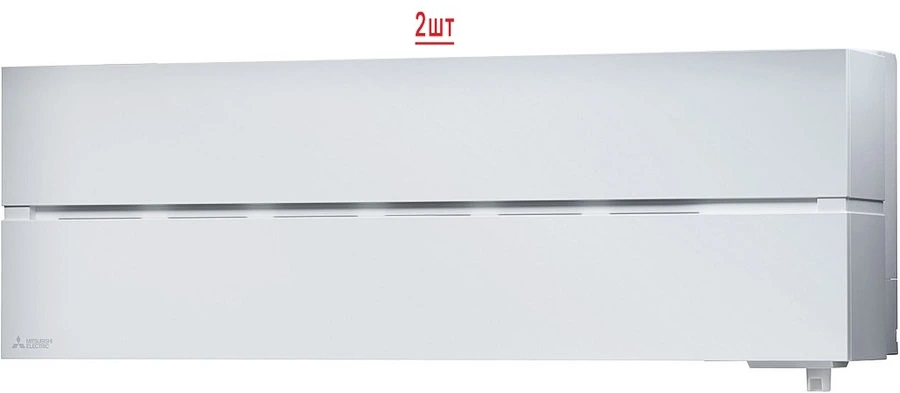 Мульти сплит-система Mitsubishi Electric MXZ-2F53VF/MSZ-LN25VG2W*2 фото#2