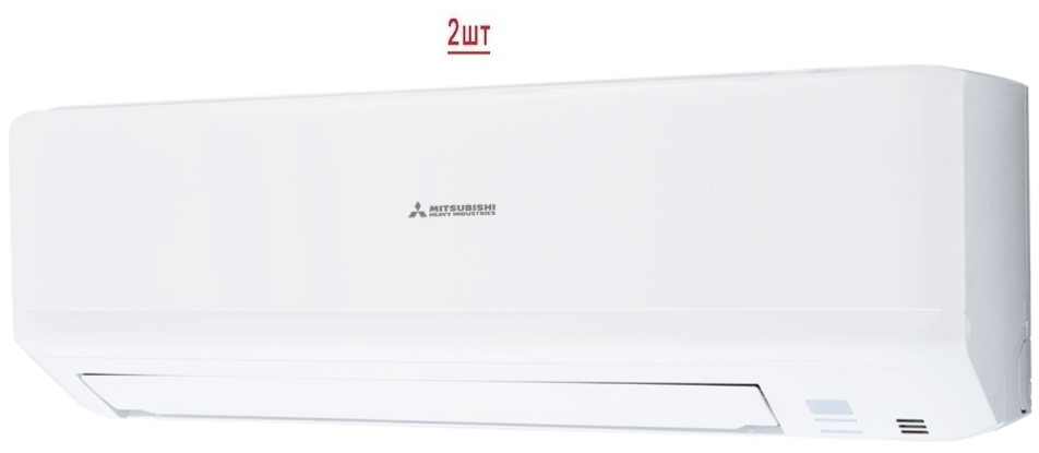 Мульти сплит-система Mitsubishi Heavy SCM50ZS-W/SKM25ZSP-W*2 фото#2