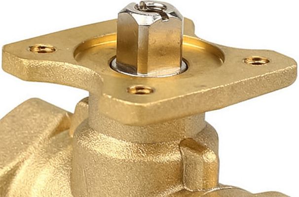 Двухходовой шаровый кран BVM 2-way DN15-Kvs1.0 с электроприводом ЭПК24АВ фото#5