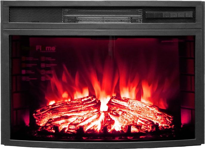 Электрокамин с классическим очагом 2D Real-Flame ATHENA STD/25,5 WT-F612 с очагом INDIGO 25 фото#4