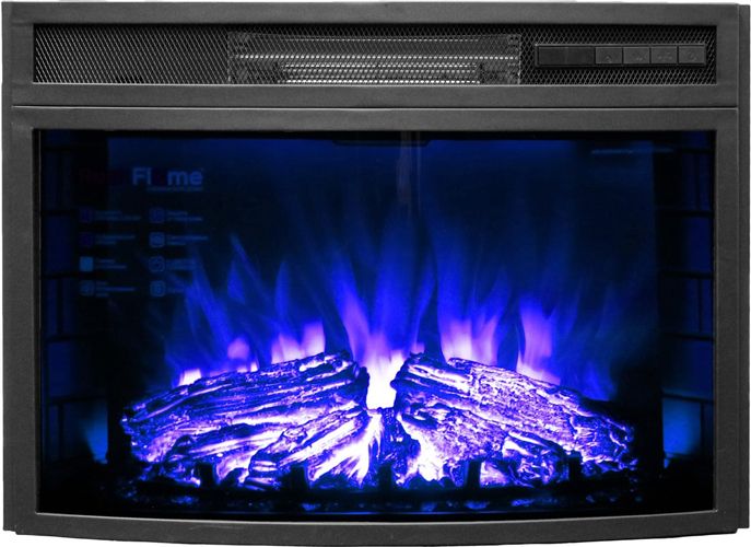 Электрокамин с классическим очагом 2D Real-Flame ATHENA STD/25,5 WT-F612 с очагом INDIGO 25 фото#7