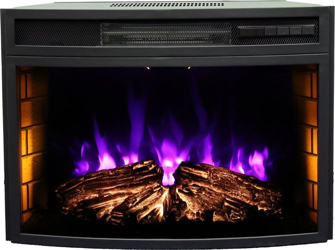 Электрокамин с классическим очагом 2D Real-Flame ATHENA STD/25,5 WT-F612 с очагом INDIGO 25 фото#8