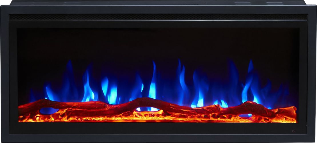 Линейный электрокамин Real-Flame СОЛО J45/JK45/SF42 WT-FSHW511/ WT-F512 с очагом SAFITA 42 фото#3