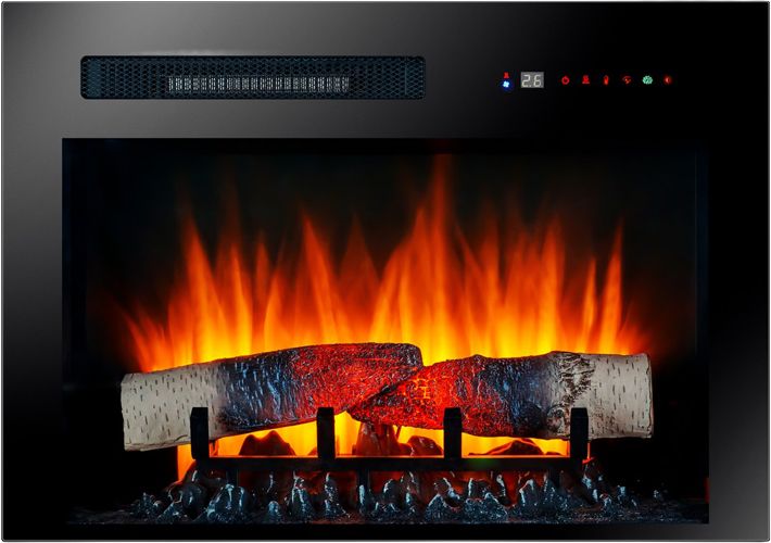 Электрокамин с широким очагом 2D Real-Flame НАОМИ M25 WT-LCB510/WT-P511 с очагом MIRAGE 25 фото#3
