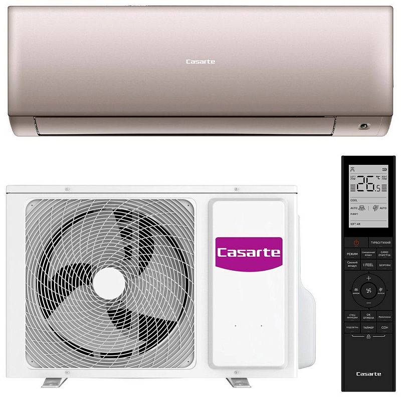 Настенные кондиционеры Casarte серии ELETTO Gold Inverter