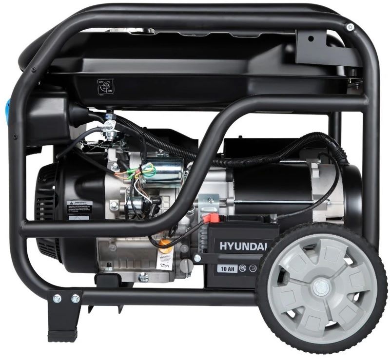 Бензиновый генератор Hyundai HHY 10050FE фото#3