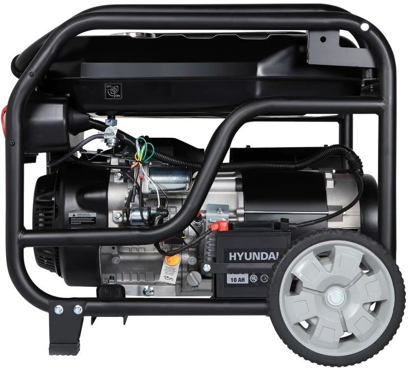Бензиновый генератор Hyundai HHY 10050FE-T фото#4