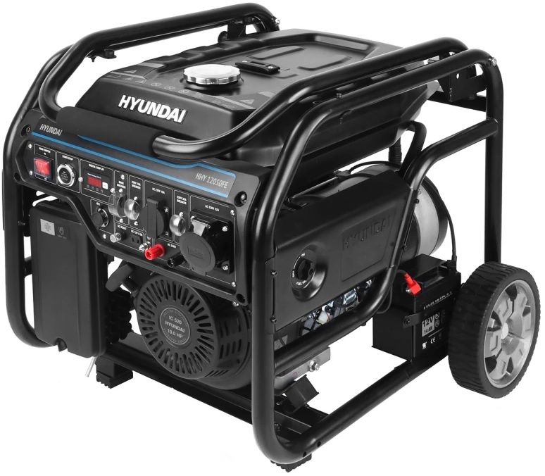 Бензиновый генератор Hyundai HHY 12050FE фото#2