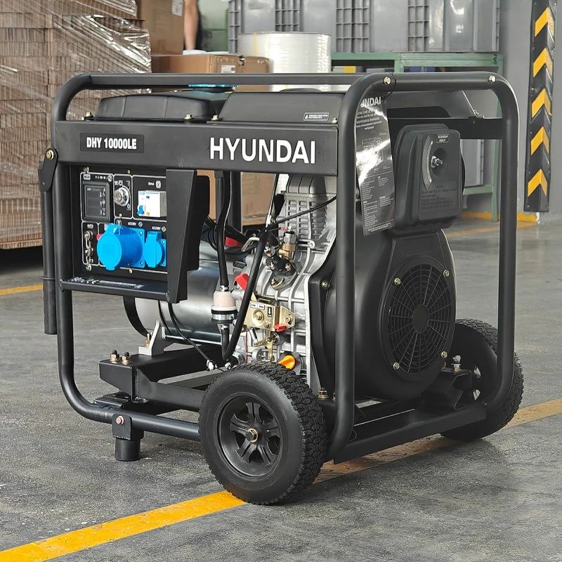 Дизельный генератор Hyundai DHY 10000LE фото#3