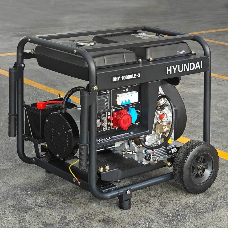 Дизельный генератор Hyundai DHY 10000LE-3 фото#7