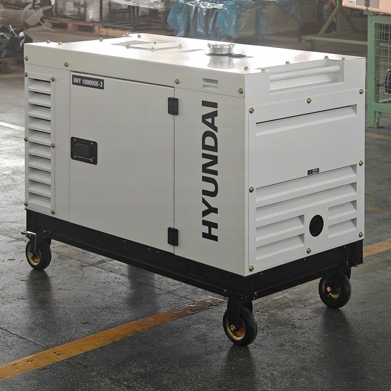 Дизельный генератор Hyundai DHY 10000SE-3 фото#4