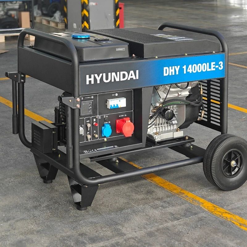 Дизельный генератор Hyundai DHY 14000LE-3 фото#2