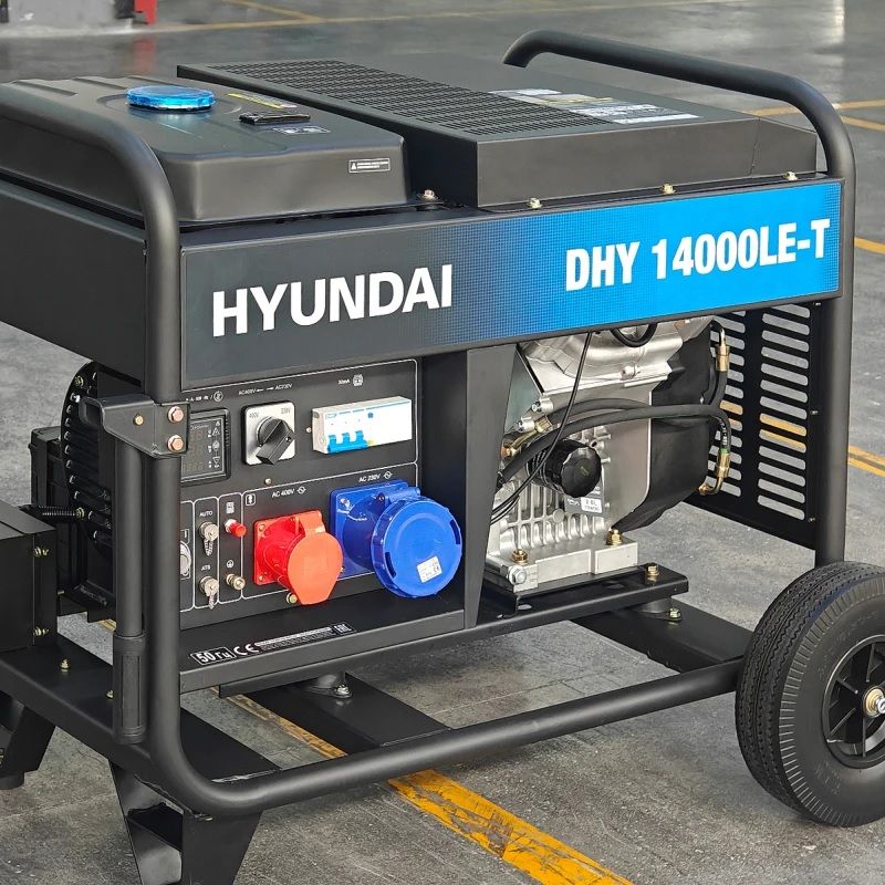 Дизельный генератор Hyundai DHY 14000LE-T фото#3