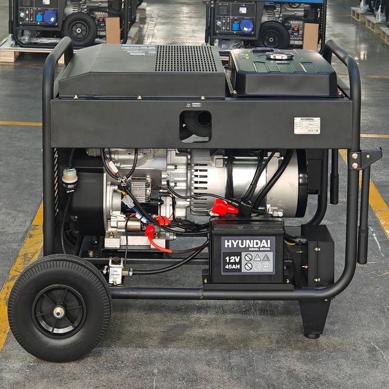 Дизельный генератор Hyundai DHY 16000LE-3 фото#5