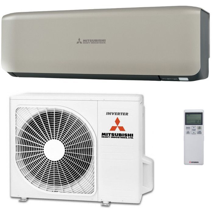 Настенные кондиционеры Mitsubishi Heavy серии Premium Inverter SRK-ZS-W (titanium)