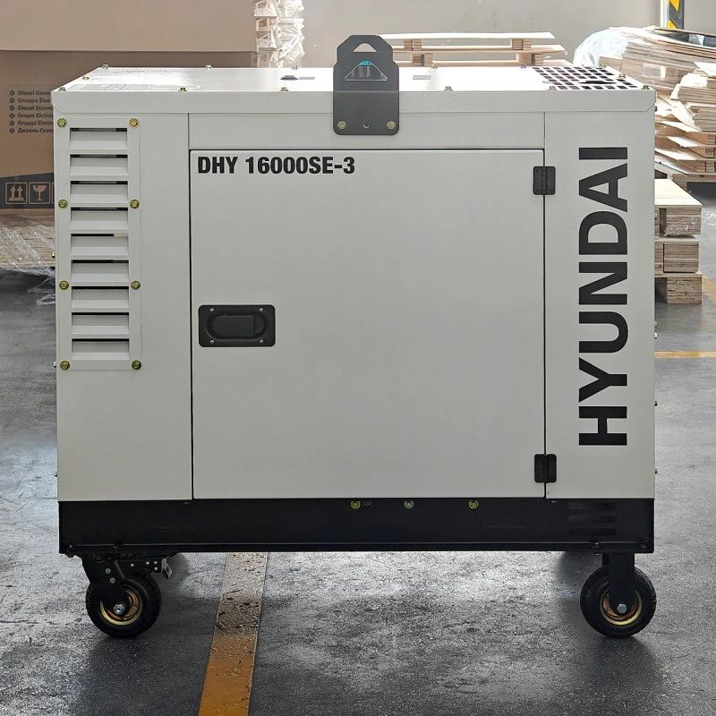 Дизельный генератор Hyundai DHY 16000SE-3 фото#4