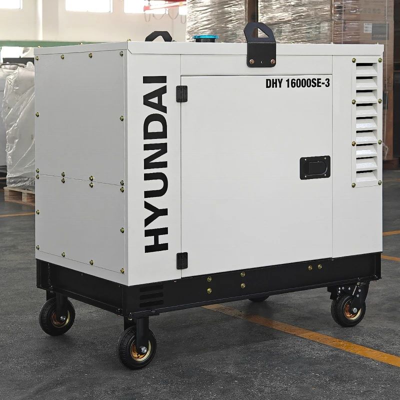 Дизельный генератор Hyundai DHY 16000SE-3 фото#5