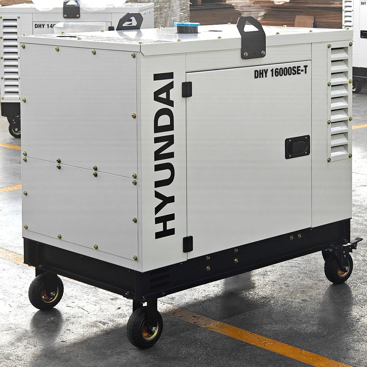 Дизельный генератор Hyundai DHY 16000SE-T фото#5