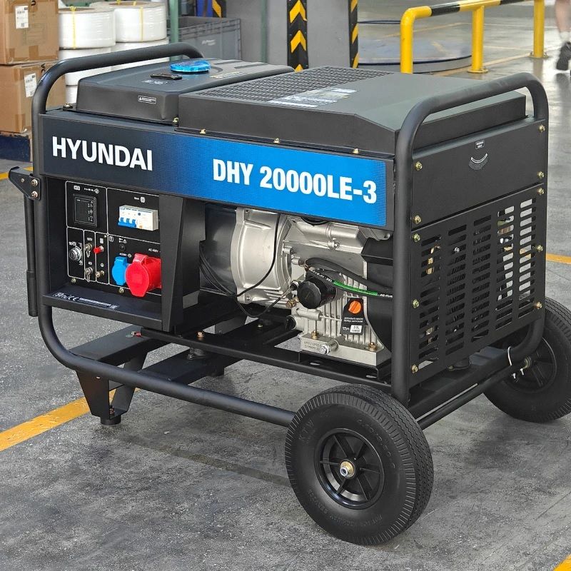 Дизельный генератор Hyundai DHY 20000LE-3 фото#2