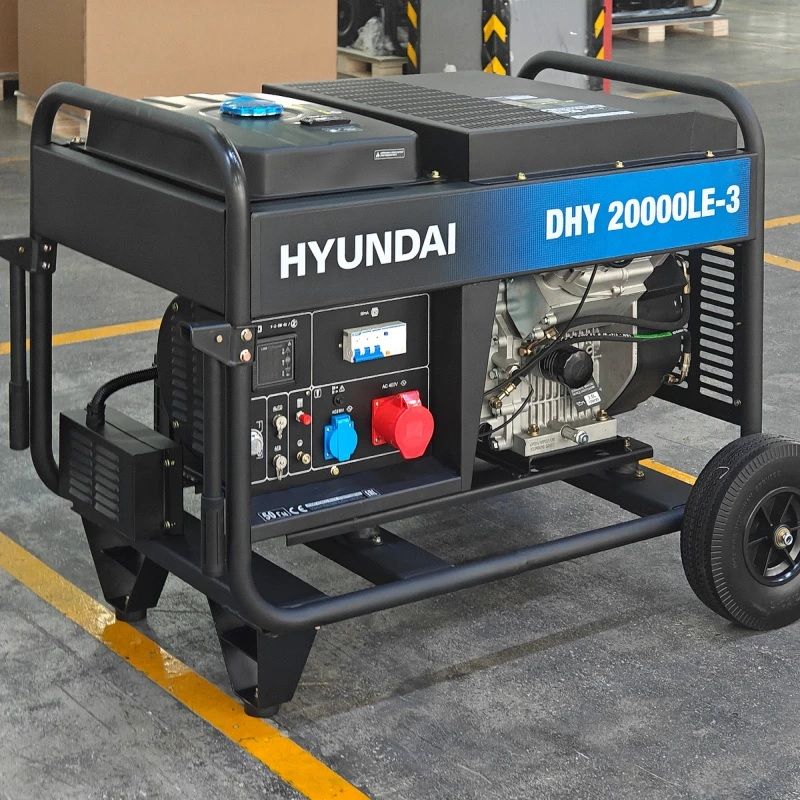Дизельный генератор Hyundai DHY 20000LE-3 фото#3