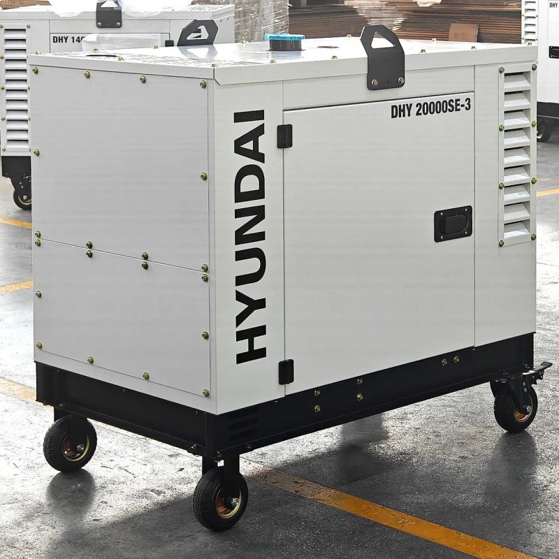 Дизельный генератор Hyundai DHY 20000SE-3 фото#4