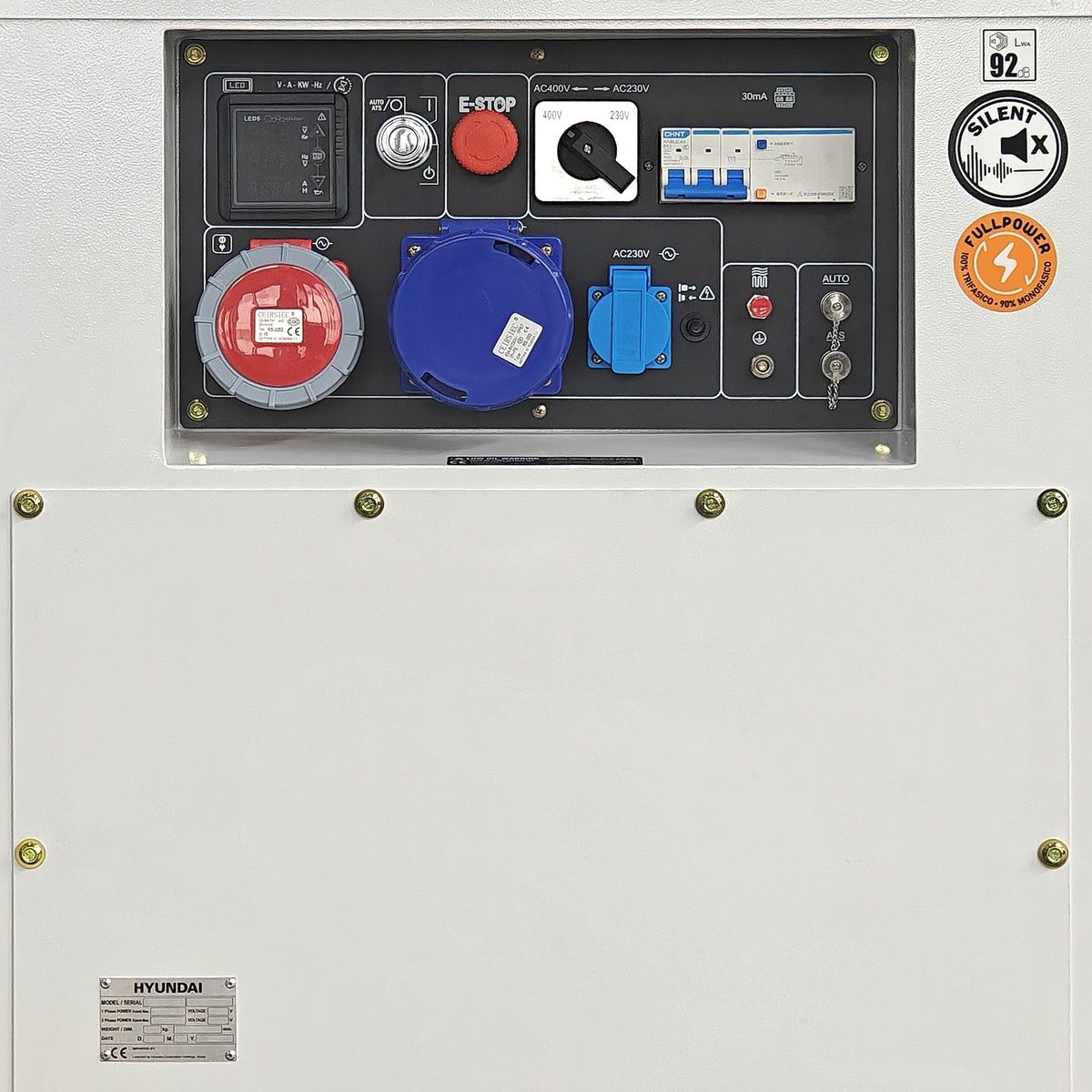Дизельный генератор Hyundai DHY 20000SE-T фото#4