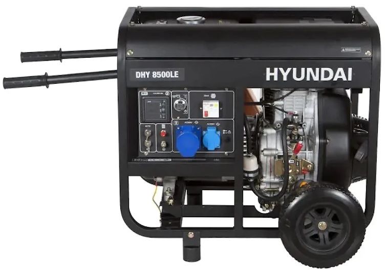 Дизельный генератор Hyundai DHY 8500LE-3 фото#6