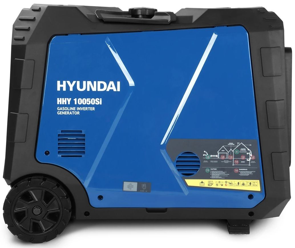 Бензиновый генератор Hyundai HHY 10050Si фото#2