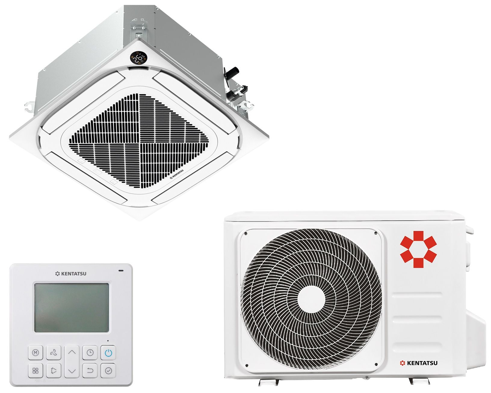 Кассетный кондиционер Kentatsu KSZG53HFAN1/KSUTG53HFAN1/-40/KPU65-D4 фото#8