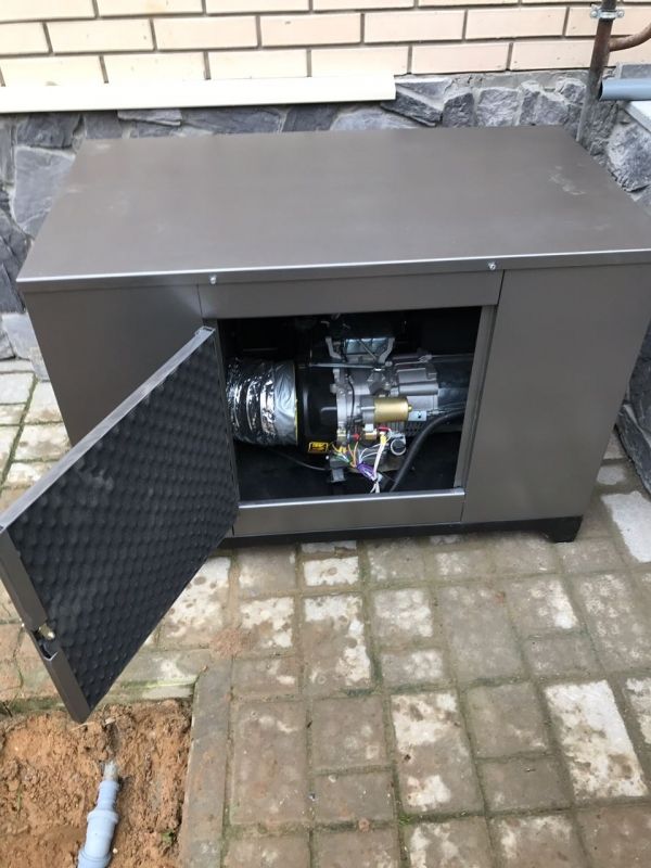Газовый генератор GasGenerators G 9.0 KX в шумозащитном контейнере фото#3