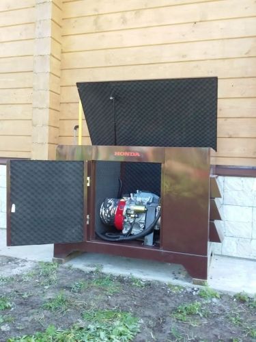 Газовый генератор GasGenerators G 9.0 KX в шумозащитном контейнере фото#8