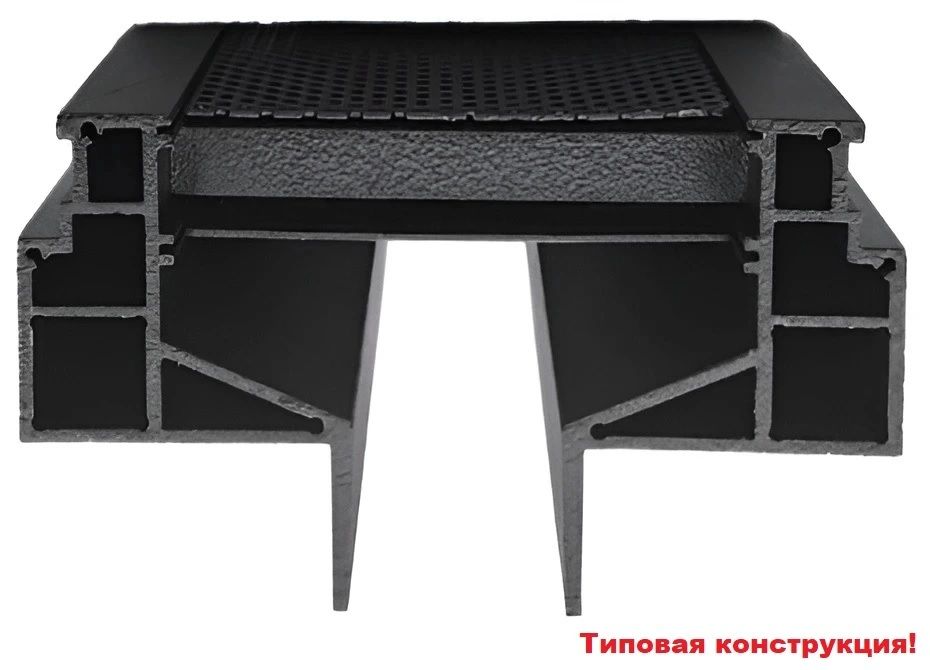 Металлическая решетка Breezart C-14-40/3-2000 фото#2