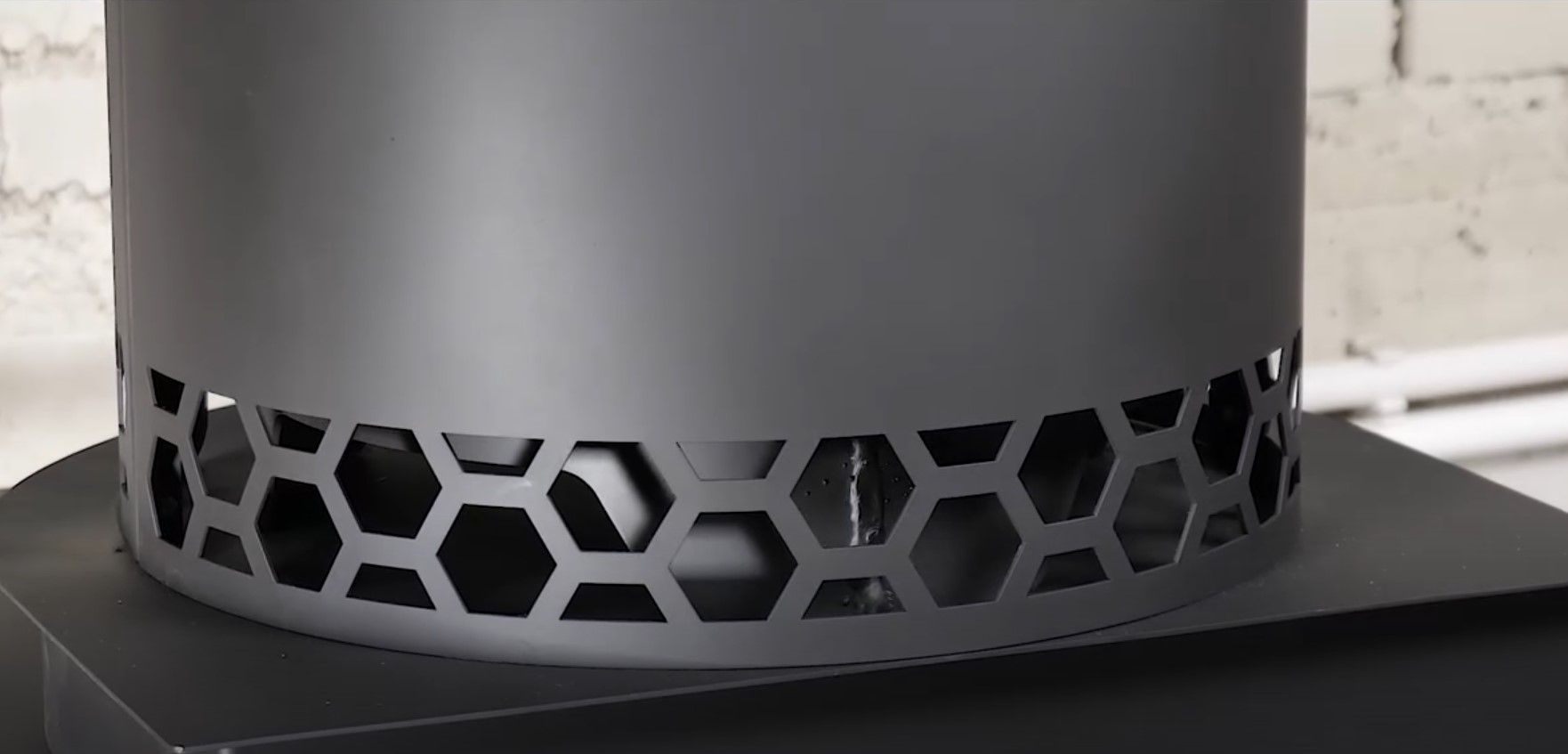 Дровяная печь Везувий Чёрная Пчёлка 20 С Б/В фото#4