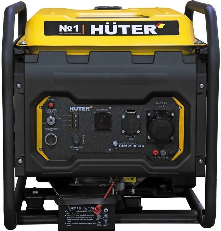 Бензиновый генератор Huter DN12500iXA-электростартер фото#9