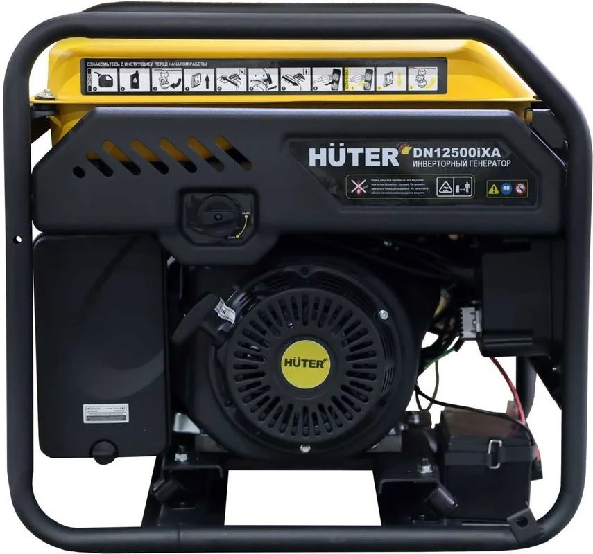 Бензиновый генератор Huter DN12500iXA-электростартер фото#10