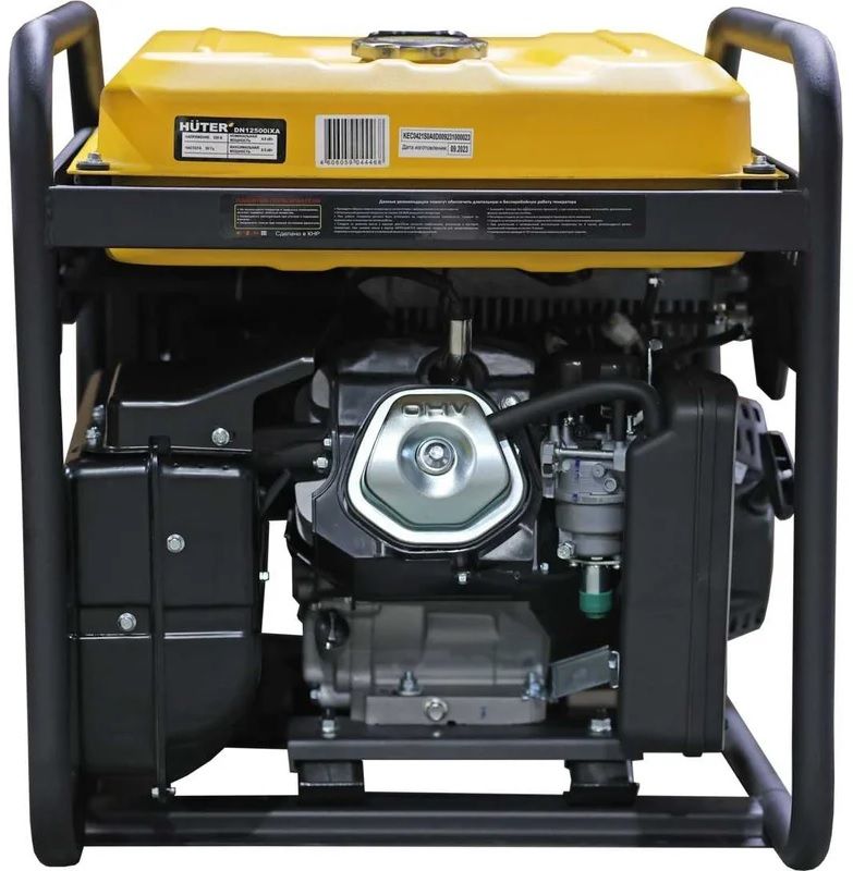 Бензиновый генератор Huter DN12500iXA-электростартер фото#12
