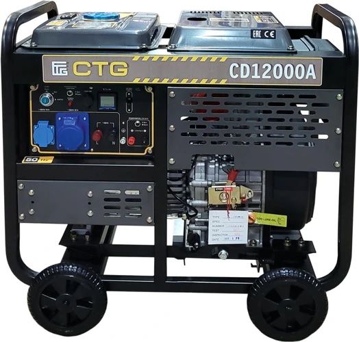 Дизельный генератор CTG CD12000A с АВР