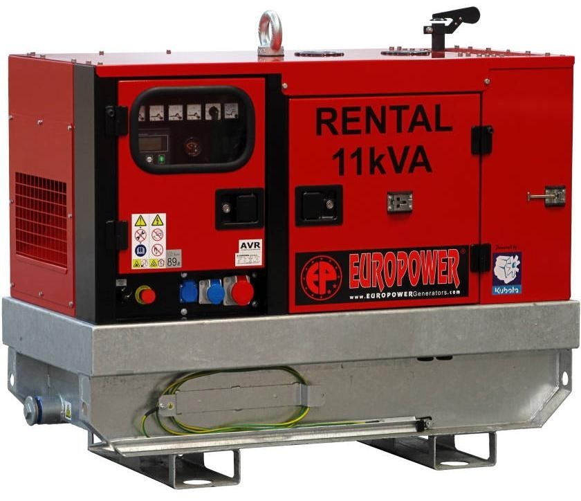 Дизельный генератор EUROPOWER EPSR11-3TDE