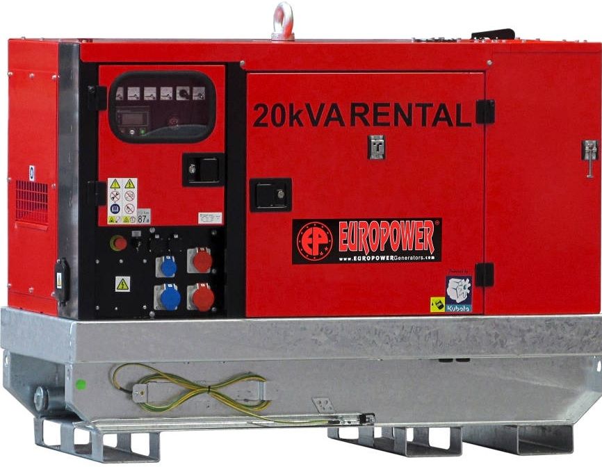 Дизельный генератор EUROPOWER EPSR20TDE