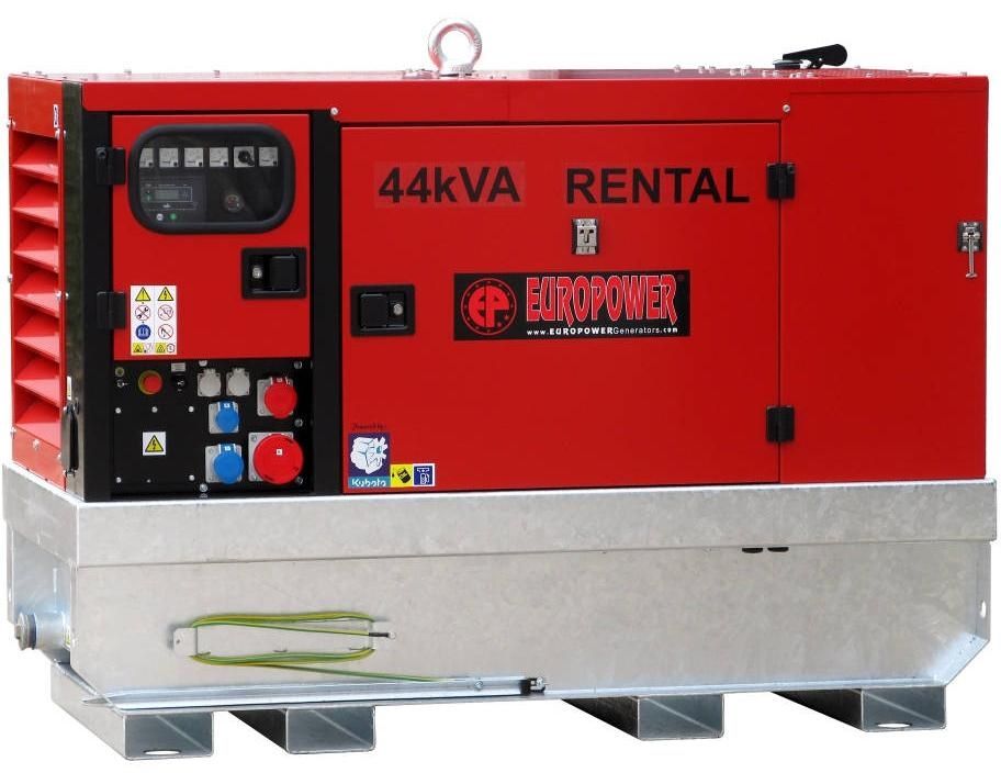Дизельный генератор EUROPOWER EPSR44TDE