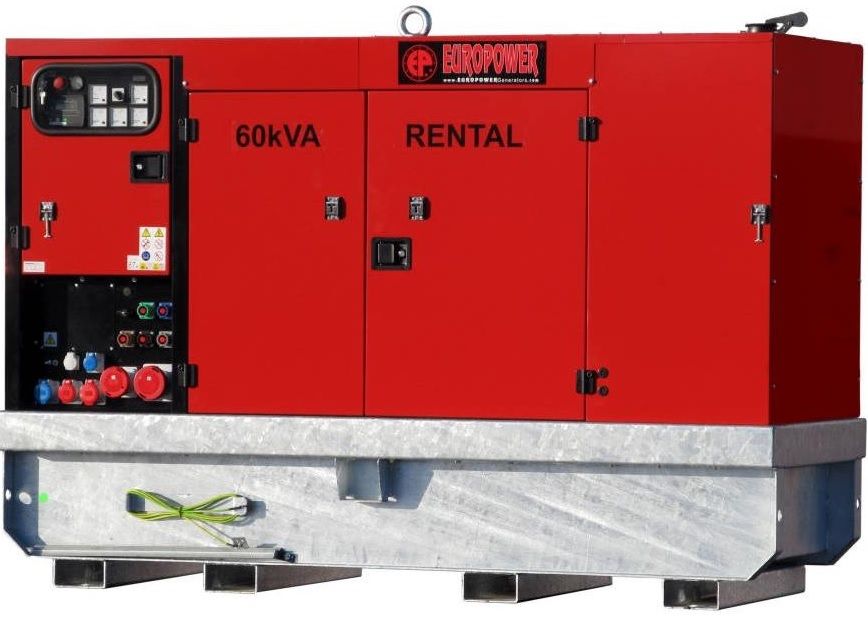 Дизельный генератор EUROPOWER EPSR60TDE