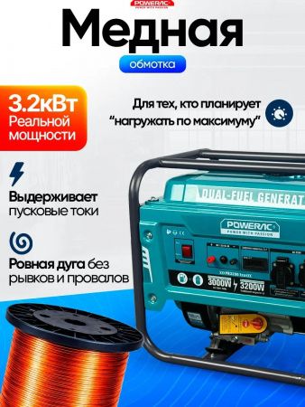 Гибридный генератор Powerac PR3200 Eco фото#23
