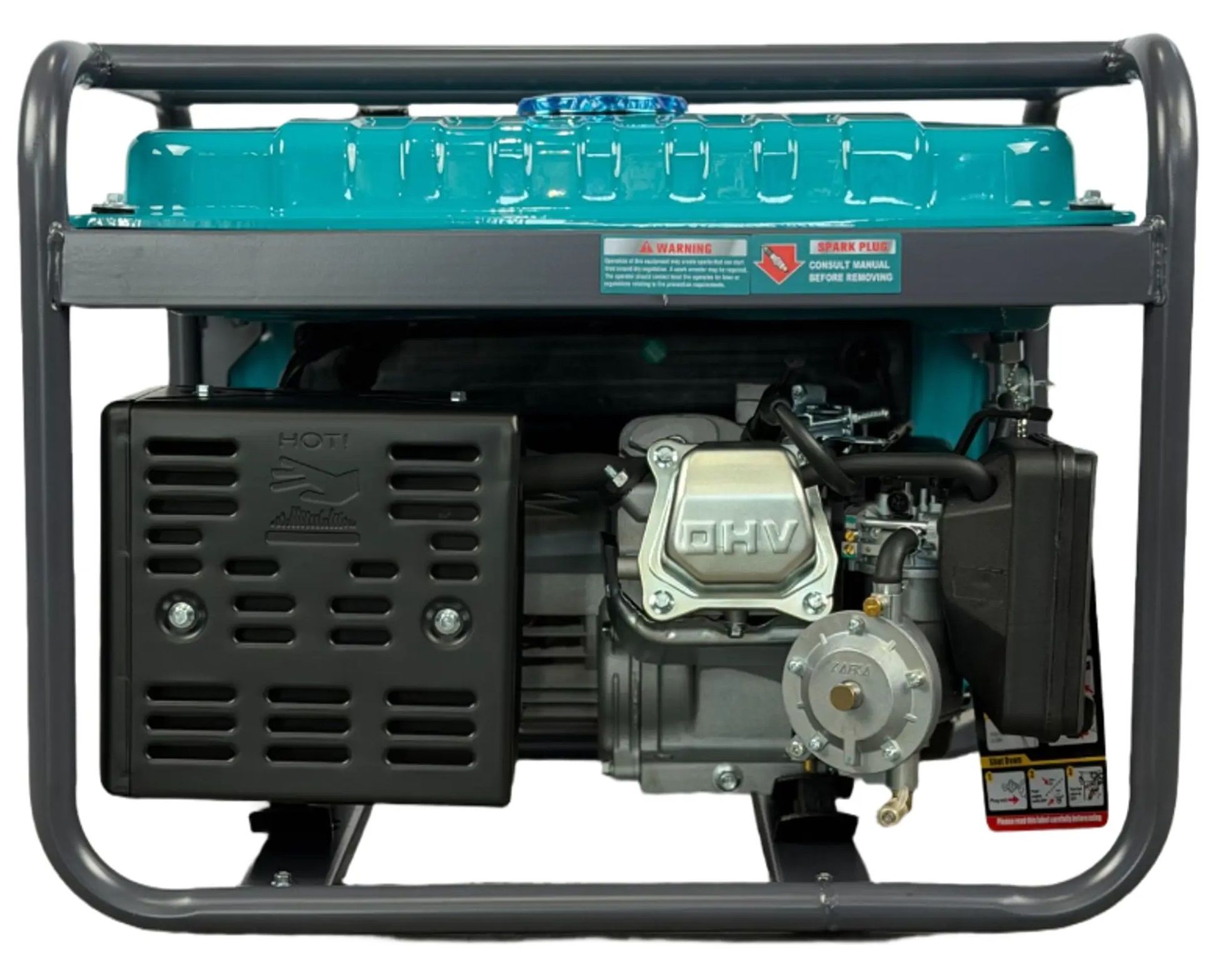 Гибридный генератор Powerac PR8000 Eco Winter 2 в 1 фото#2