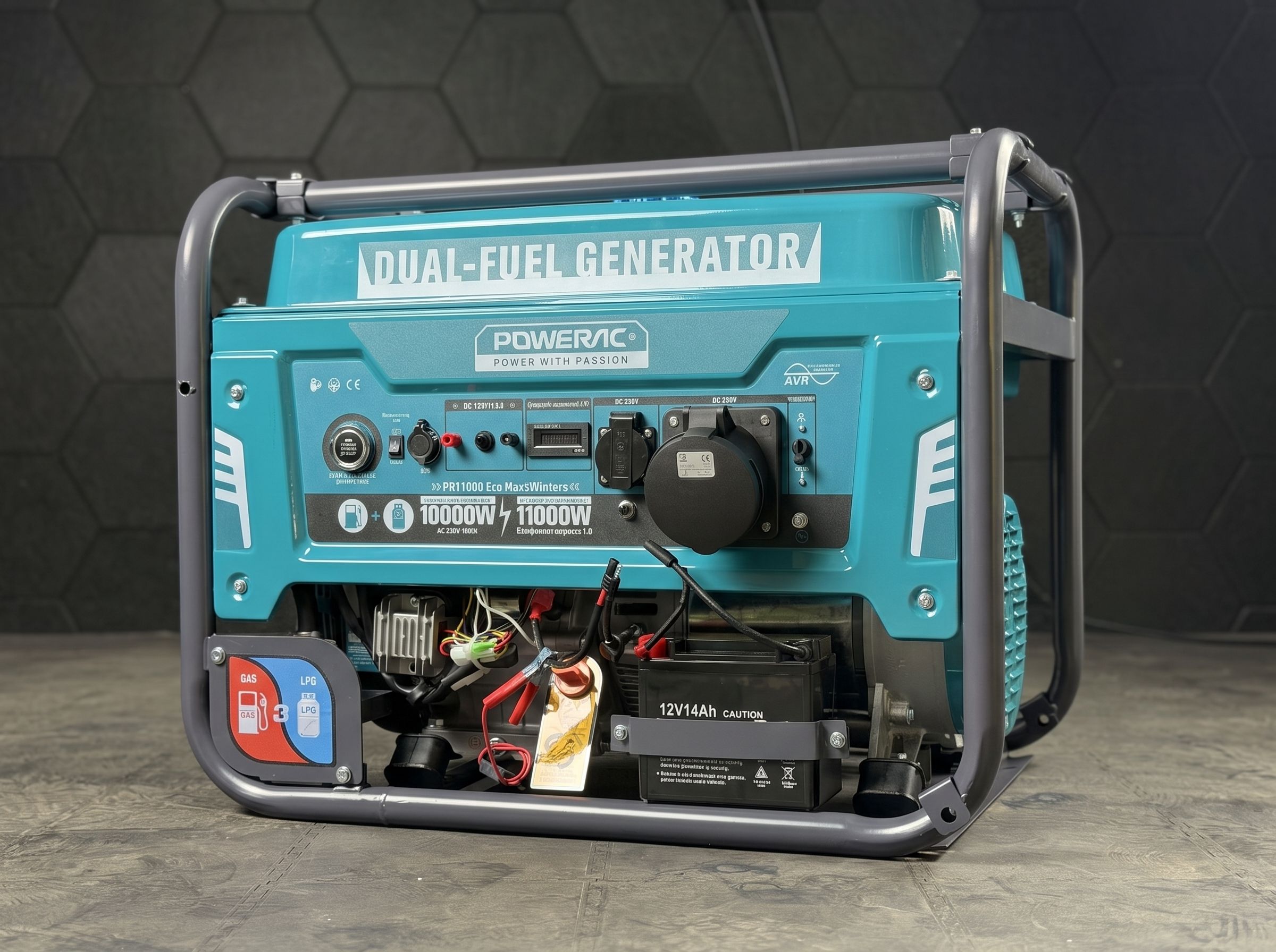 Гибридный генератор Powerac PR11000 Eco Max Winter 2 в 1 фото#5