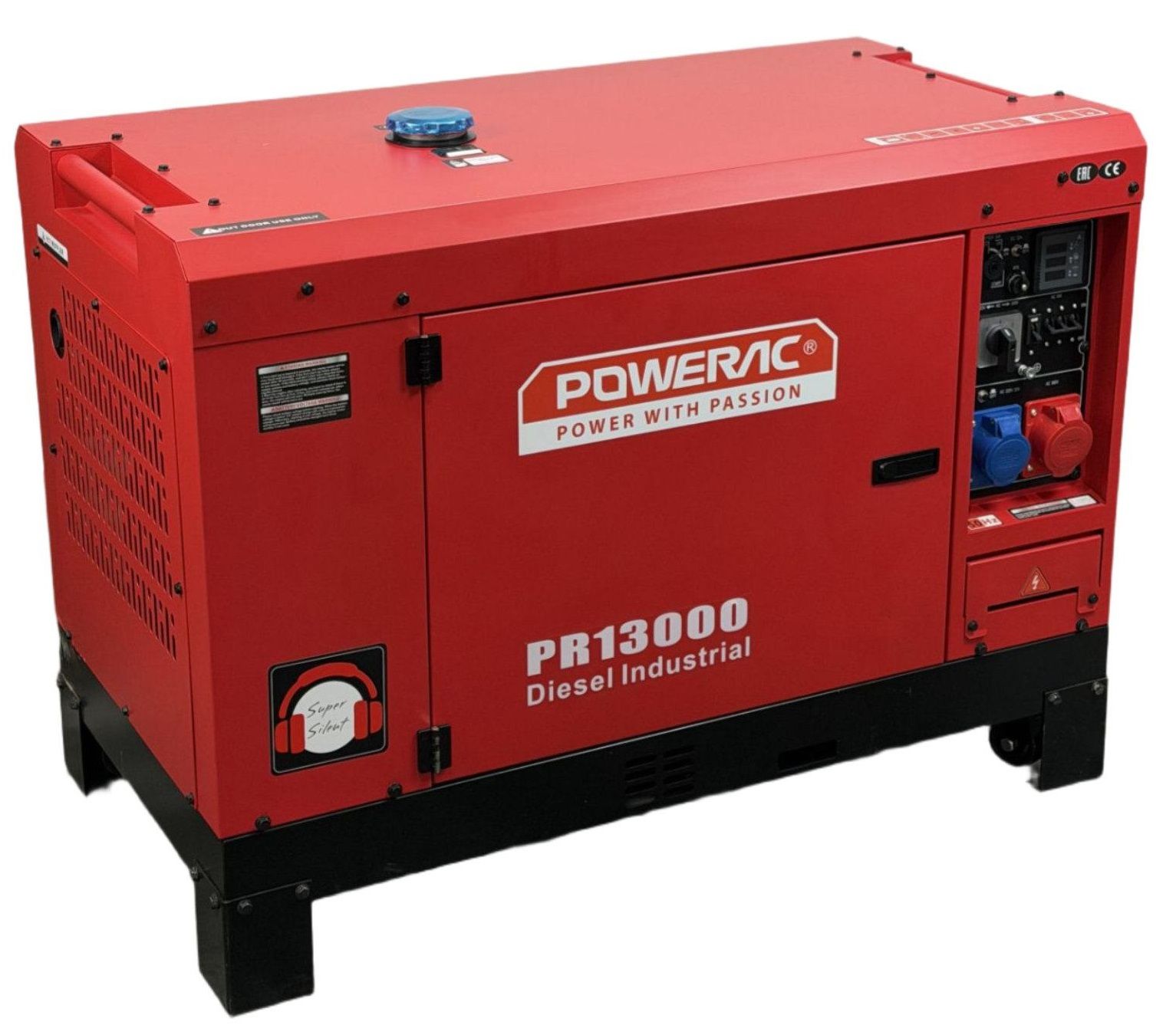 Дизельный генератор Powerac PR13000 Diesel Industrial