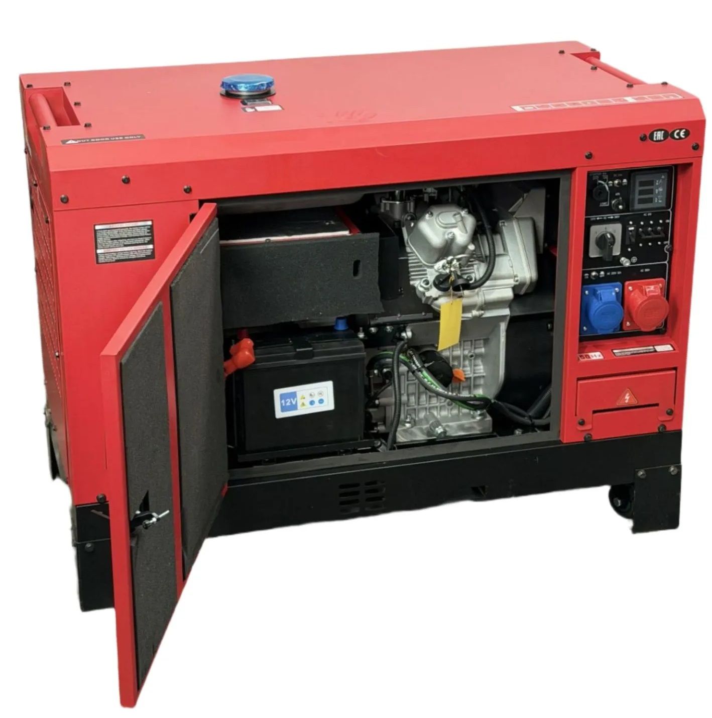 Дизельный генератор Powerac PR13000 Diesel Industrial фото#3